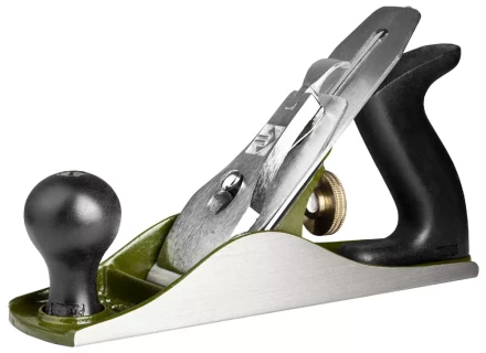 Рубанок металлический ЗУБР &quot;ЭКСПЕРТ&quot; &quot;ДВОЙНОЙ&quot; с двойным ножом для чистового строгания, 50х250мм 18505-25 купить в Губкинске