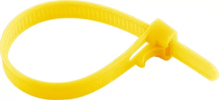 Хомуты универсальные многоразового использования пластиковые 300 х 7,2мм 50 шт  СИБРТЕХ 45583 купить в Губкинске