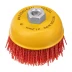 Щетка для УШМ Denzel, 100 мм, Чашка, нейлоновая щетина, М14, 74469 купить в Губкинске