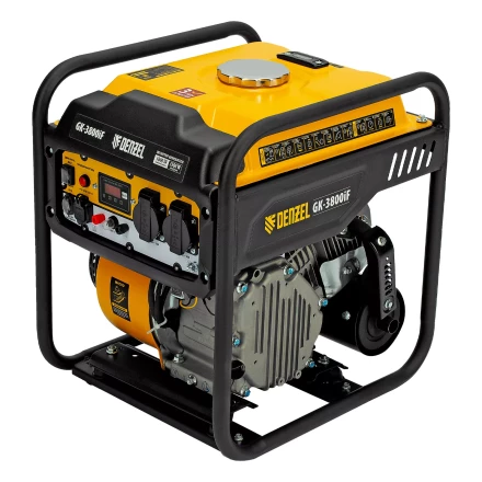 Генератор инверторный DENZEL GK-3800iF, 3,8 кВт, 230 В, ручной старт купить в Губкинске
