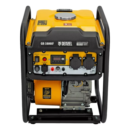 Генератор инверторный DENZEL GK-3800iF, 3,8 кВт, 230 В, ручной старт купить в Губкинске