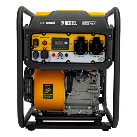 Генератор инверторный DENZEL GK-3800iF, 3,8 кВт, 230 В, ручной старт купить в Губкинске