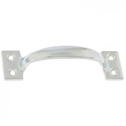 Ручка-скоба РС-120 цельнотянутая цинк 5штук  Металлист Россия 91594 купить в Губкинске