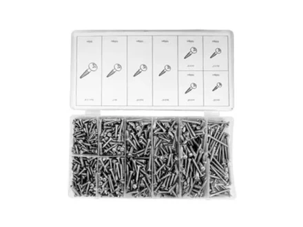 Набор саморезов по металлу 750 предметов ШУРУПЬ 48162 купить в Губкинске