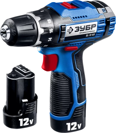 Дрель-шуруповерт 2 АКБ DL-12 A5 серия ПРОФЕССИОНАЛ купить в Губкинске