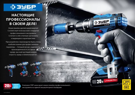 Дрель-шуруповерт 2 АКБ DL-12 A5 серия ПРОФЕССИОНАЛ купить в Губкинске