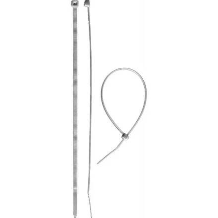 Хомуты ЗУБР нейлоновые белые 7,6x500мм, 50шт 309010-76-500 купить в Губкинске