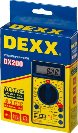 Мультиметр DEXX DX200 цифровой 45300 купить в Губкинске
