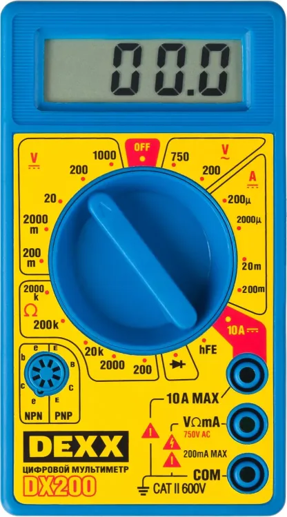 Мультиметр DEXX DX200 цифровой 45300 купить в Губкинске