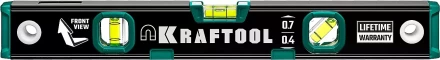 Профессиональный магнитный уровень с зеркальным глазком KRAFTOOL 34785-40 купить в Губкинске