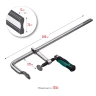 Струбцина KRAFTOOL FORGE тип F,цельнокованая 32014-120-500 купить в Губкинске