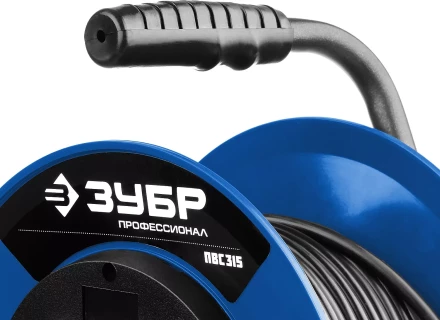 Удлинитель на катушке &quot;ПВС 315&quot;, 50 м, 3500 Вт, 4 гнезда, IP44, ПВС 3х1,5 кв мм, ЗУБР 55081-50 купить в Губкинске