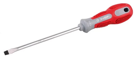 Отвертка ЗУБР &quot;ЭКСПЕРТ&quot; Cr-V, SL 6,5х38мм 25251-06-038 купить в Губкинске