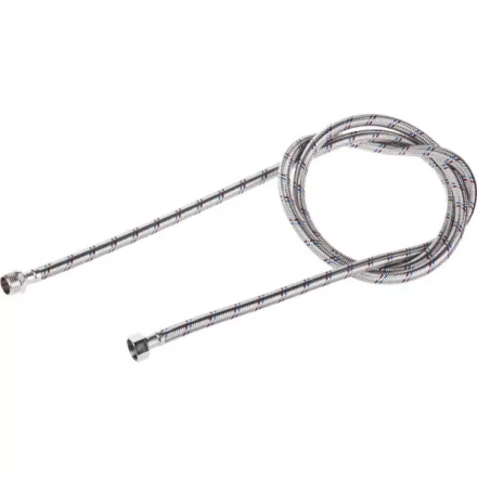 Подводка гибкая STAYER для воды, оплетка из нержавеющей стали, г/ш 1/2&quot; - 2м 51015-G/S-200 купить в Губкинске