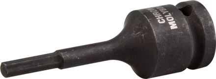 Торцовая головка KRAFTOOL &quot;INDUSTRIE QUALITAT&quot; ударная (1/2&quot;), HEX, Cr-Mo, фосфатированная, H5 27950-05_z01 купить в Губкинске