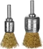 ЗУБР &quot;ПРОФЕССИОНАЛ&quot;. Набор щеток кистевых для дрели, витая стальная латунированная проволока 0,3мм, для дрели, 2шт 3532-H2_z02 купить в Губкинске