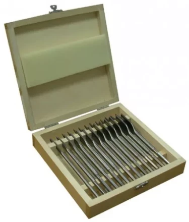 Набор сверл перовых  13шт 6-25мм х152мм д/дер.1/20 19117 купить в Губкинске