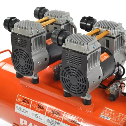 Компрессор поршневой безмасляный PATRIOT WO 80-360 купить в Губкинске