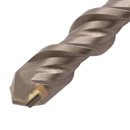 Бур по бетону Denzel, 18 x 260 мм, двойная спираль, три пылеотводящие кромк, 705043 купить в Губкинске