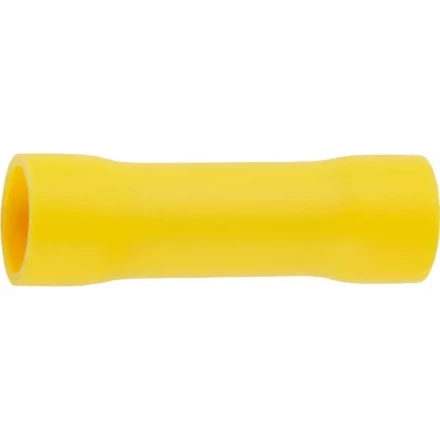 Гильза СВЕТОЗАР соединительная, изолированная, желтая, сечение кабеля 4-6мм2, 48А, 10шт 49450-60 купить в Губкинске