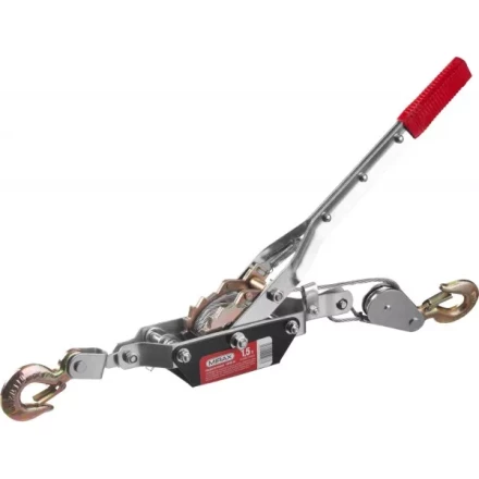 Лебедка ручная рычажная MIRAX, тросовая, 1,5т, 1,8м 43130-1.5 купить в Губкинске