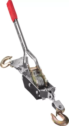 Лебедка ручная рычажная MIRAX, тросовая, 1,5т, 1,8м 43130-1.5 купить в Губкинске