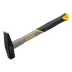 Молоток слесарный, 200 г Denzel, кованый, фибергласовая рукоятка c TPR покрытием 10482 купить в Губкинске