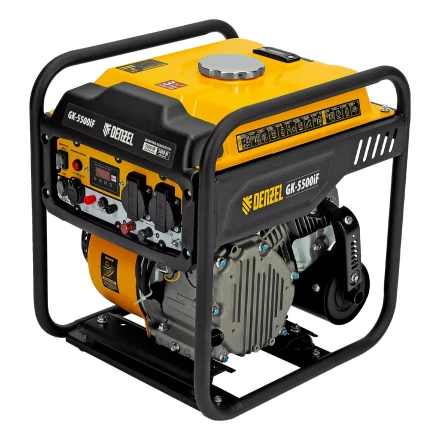Генератор инверторный DENZEL GK-5500iF, 5,5 кВт, 230 В, ручной старт купить в Губкинске