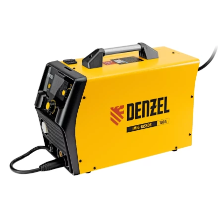 Аппарат инвертор. полуавтомат. cварки Denzel IMIG-185SDR 94363, 180 А, ПВ 60%, катушка 5 кг купить в Губкинске