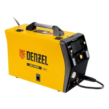 Аппарат инвертор. полуавтомат. cварки Denzel IMIG-185SDR 94363, 180 А, ПВ 60%, катушка 5 кг купить в Губкинске