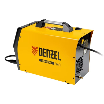 Аппарат инвертор. полуавтомат. cварки Denzel IMIG-185SDR 94363, 180 А, ПВ 60%, катушка 5 кг купить в Губкинске