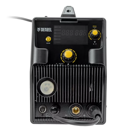 Аппарат инвертор. полуавтомат. cварки Denzel IMIG-185SDR 94363, 180 А, ПВ 60%, катушка 5 кг купить в Губкинске