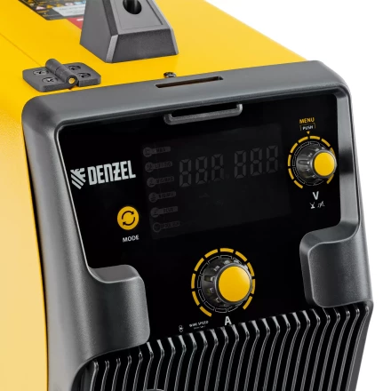Аппарат инвертор. полуавтомат. cварки Denzel IMIG-185SDR 94363, 180 А, ПВ 60%, катушка 5 кг купить в Губкинске