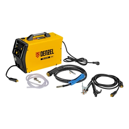 Аппарат инвертор. полуавтомат. cварки Denzel IMIG-185SDR 94363, 180 А, ПВ 60%, катушка 5 кг купить в Губкинске