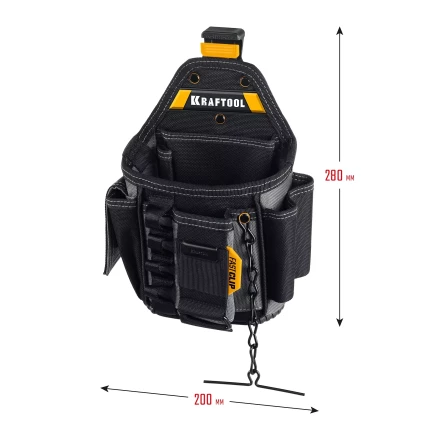 Поясная сумка электрика KRAFTOOL 38772 купить в Губкинске