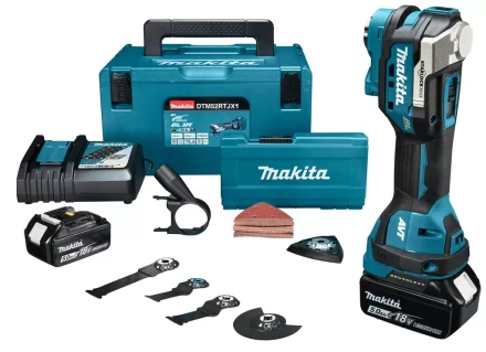 Аккумуляторный мультитул Makita DTM52RTJX1 (2* 5Ач,  ЗУ) купить в Губкинске