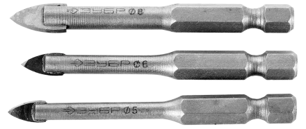 Наборы сверл по стеклу и кафелю серия МАСТЕР купить в Губкинске