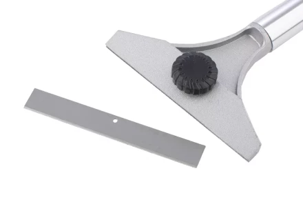 Скребок 100 мм фиксированное лезвие удлененная металлическая обрезиненная ручка MATRIX MASTER 79550 купить в Губкинске