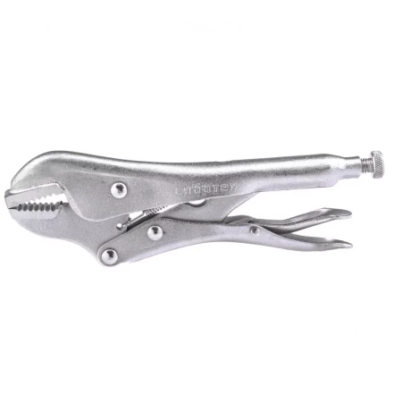 Зажим ручной усиленный плоский захват 180 мм Сибртех 18427 купить в Губкинске