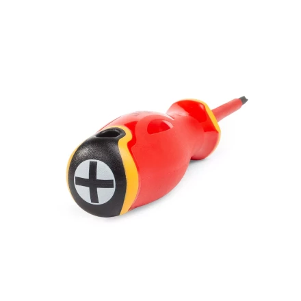 Набор диэлектрических отверток КВТ VDE НИО-2206-S сталь S2, профиль SL, PH, 6 шт. (88925) купить в Губкинске