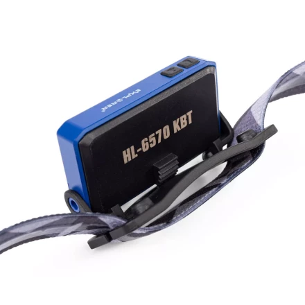 Фонарик налобный светодиодный со встроенным аккумулятором КВТ HL-6570 (82069) купить в Губкинске