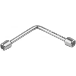 Ключ торцовый ЗУБР "МАСТЕР" двухсторонний L-образный, 12х13мм 27569-12-13