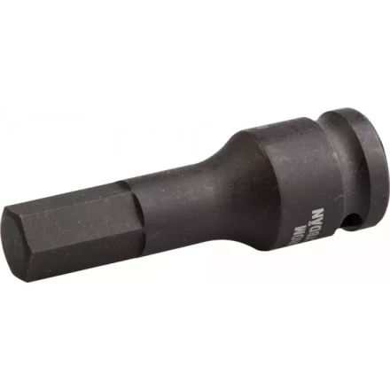 Торцовая головка KRAFTOOL &quot;INDUSTRIE QUALITAT&quot; ударная (1/2&quot;), HEX, Cr-Mo, фосфатированная, H17 27950-17_z01 купить в Губкинске