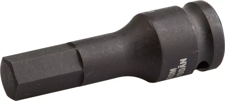 Торцовая головка KRAFTOOL "INDUSTRIE QUALITAT" ударная (1/2"), HEX, Cr-Mo, фосфатированная, H17 27950-17_z01 купить в Губкинске