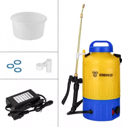 Опрыскиватель садовый аккумуляторный DEKO DKSP09, 5 л, 065-0941 купить в Губкинске