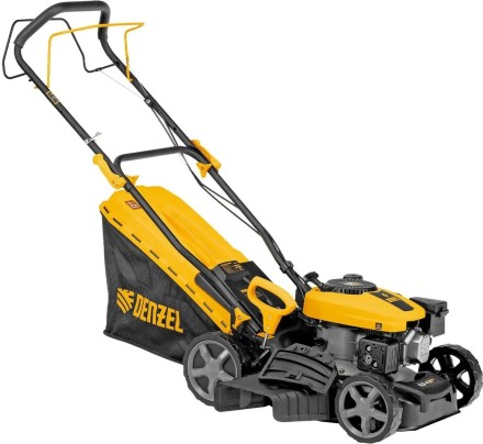 Газонокосилка бензиновая GLD-410SP-K, 150 см3, 41 см, привод, 40 л Denzel купить в Губкинске