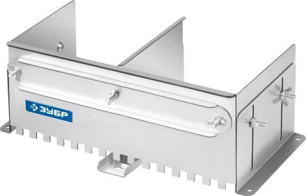 ЗУБР зуб 10*10 мм, до 600 мм, оцинкованная сталь, Раздвижная гребенка для плитки, ПРОФЕССИОНАЛ (08045-10) купить в Губкинске