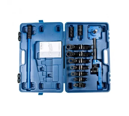 Трубогиб ручной механический, башмаки 3/8&quot;–1&quot;, в пластиковом кейсе Stels 18112 купить в Губкинске