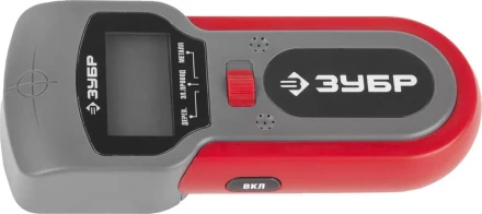 Тестер ЗУБР многофункц,с ЖК дисплеем,автоматич калибровка,детектор Me(до40мм),провода под напряжением(50мм),дерева(20мм) 59712 купить в Губкинске