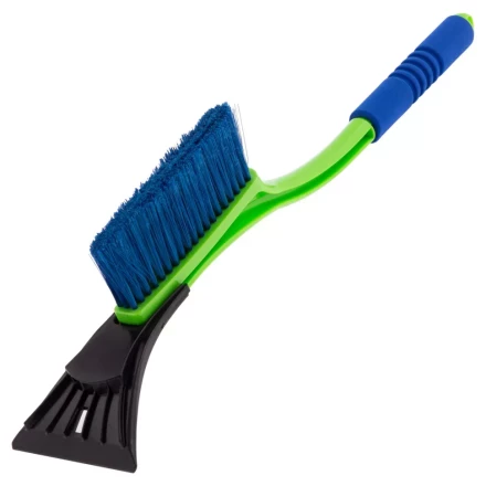 Щетка-сметка для снега со съемным скребком, мягкая рукоятка, 540 мм Сибртех 55317 купить в Губкинске